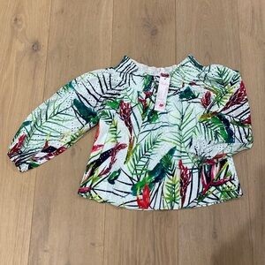 PARKER Paradise Palms top Size M